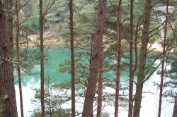 The Blue Pool Wallpaper