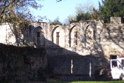 Part of York City Wall Wallpaper
