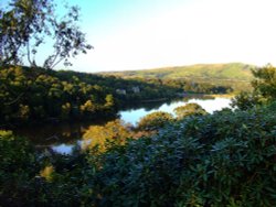 View across the reservoir, Whaley Bridge.