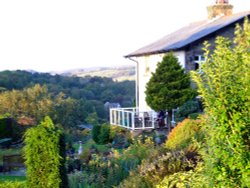 'Kinrara'....a beautiful house and garden at the top of the hill at Whaley bridge