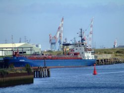 The River Tees, Middlesborough Wallpaper