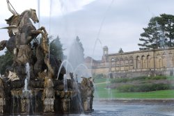 The fountain Wallpaper