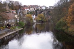The River Nidd at Knaresborough, N. Yks.