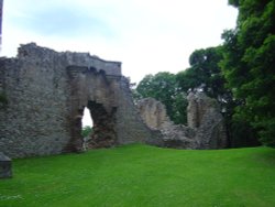 Spynie Palace near Lossiemouth