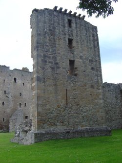 Spynie Palace near Lossiemouth