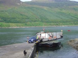Ferry from Glenelg to Kylerhea (Isle of Skye)
