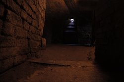 In the tunnel. Wallpaper