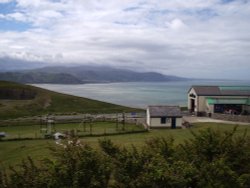 Looking south from top of the Great Orme Wallpaper