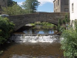 Village bridge Wallpaper