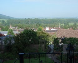 View over Ludlow Wallpaper