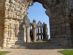 So he will be back around sundown? Whitby Abbey sans Dracula.... Wallpaper