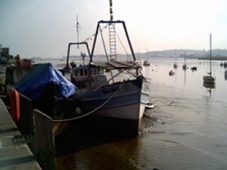 Topsham quay Wallpaper
