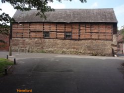 Ancient Barn, Hereford Wallpaper