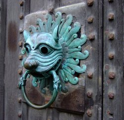 The Brougham Hall doorknocker