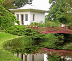 The Chinese Pavilion, Shugborough Wallpaper