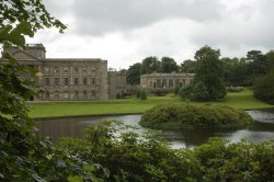 Lyme Park from the Lake Wallpaper