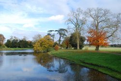 The Lake at Croome Park Wallpaper
