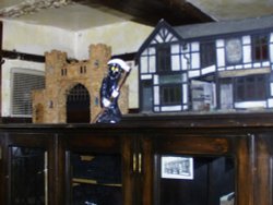 Models of Church-Gate, Man and Scythe plus Mr Whowell - the Grim Reaper.....
