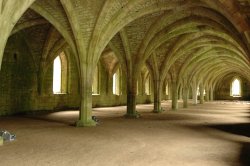 The Cellars at Fountains Abbey Wallpaper