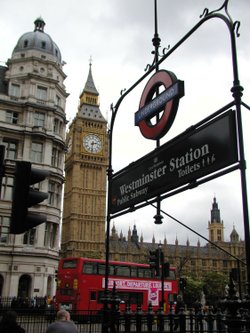 Underground, near Big-Ben