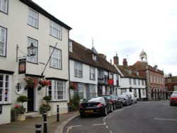 Beautiful Street buildings Wallpaper