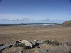 Bude beach 2 Wallpaper