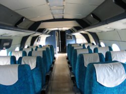 Passenger Cabin of Handley-Page Herald Wallpaper