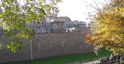 Side of Tower of London Complex Wallpaper