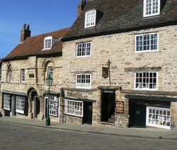 The Jew's House and Jew's Court on the Right Wallpaper
