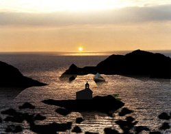 Over the Severn - somewhere. Wallpaper