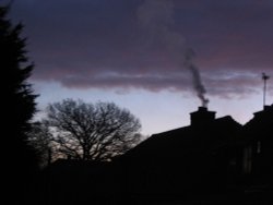 Picture opportunity as I took the rubbish out Wallpaper