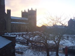 Cathedral sunset Wallpaper