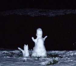 ET Snowman Wallpaper