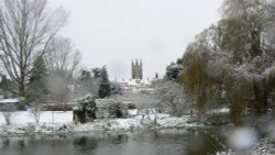 St Mary's Church and Bungay town