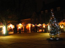 Winchester Christmas Market Wallpaper