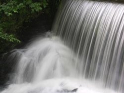 Stock Ghyll Waterfall Ambleside