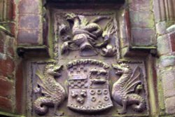 Skipton Castle Heraldry Wallpaper