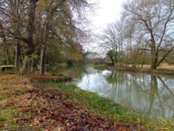 The River Nene at Water Newton