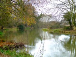 The River Nene at Water Newton Wallpaper
