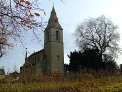 The Church at Water Newton Wallpaper