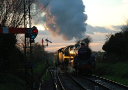Late Afternoon at Ropley Wallpaper