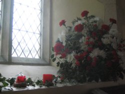St Stephens Church - Christmas Flowers