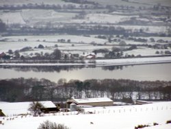 View of Bolton from Rivington Pike Wallpaper