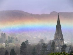 Rainbow over Ambleside