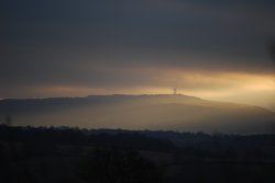 Strange sky in the afternoon