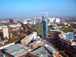 Portsmouth from the Spinnaker tower Wallpaper