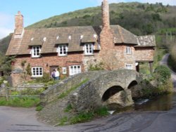 The Packhorse Bridge, Allerford, Exmoor