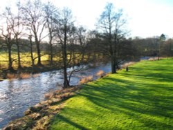 River Hodder at Slaidburn Wallpaper