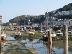 Looe Harbour Wallpaper