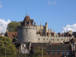 Windsor Castle in the backround Wallpaper